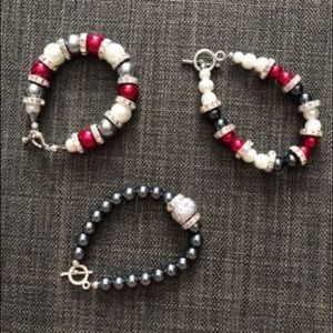 3 bead bracelets (will sell for $10 if added in a bundle)